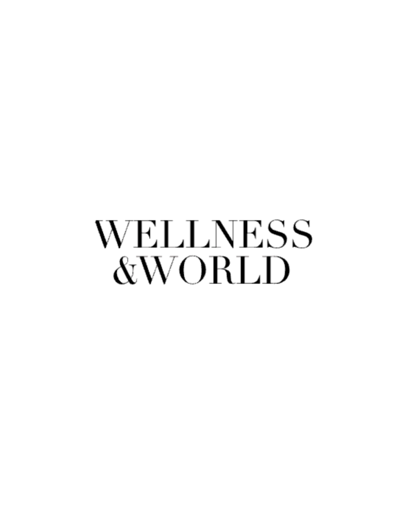 Wellness and world logo